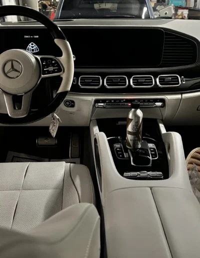 Mercedes-Benz interior detailing